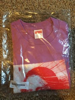 Supreme mona lisa tee purple