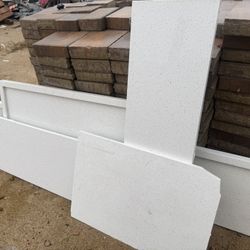 Beautiful Pieces Of White Quartz Stone ..