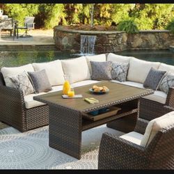 Easy Isle 3 Piece Sofa / Sectional/ Chair With Cushion 💥new Brand Ashley💥 Fastest Delivery 🚚 