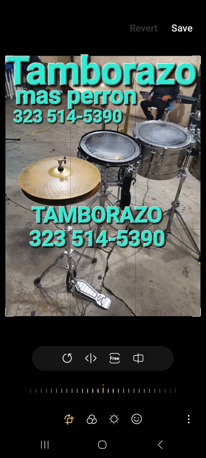 Tambora,tarolas, Tronpeta Tamborazo 