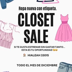 Clothes Sale - NEW