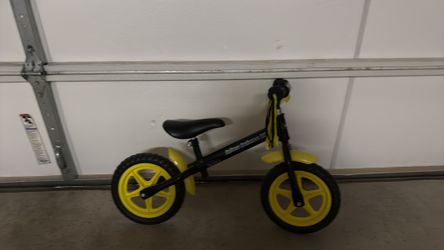 Used starter bike with no pedals