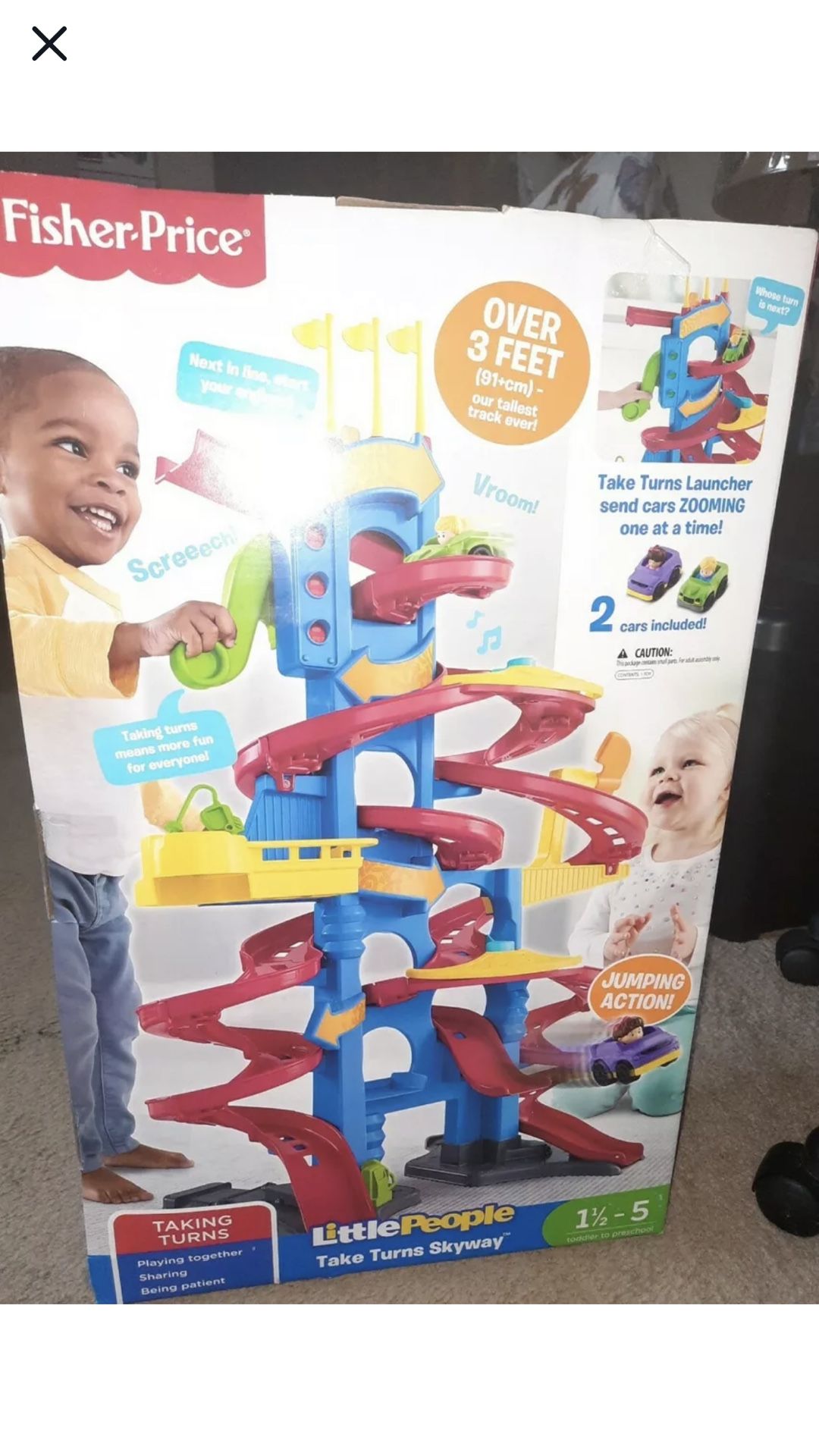 Fisher Price Little People Take Turns Skyway Pre Owned Pls