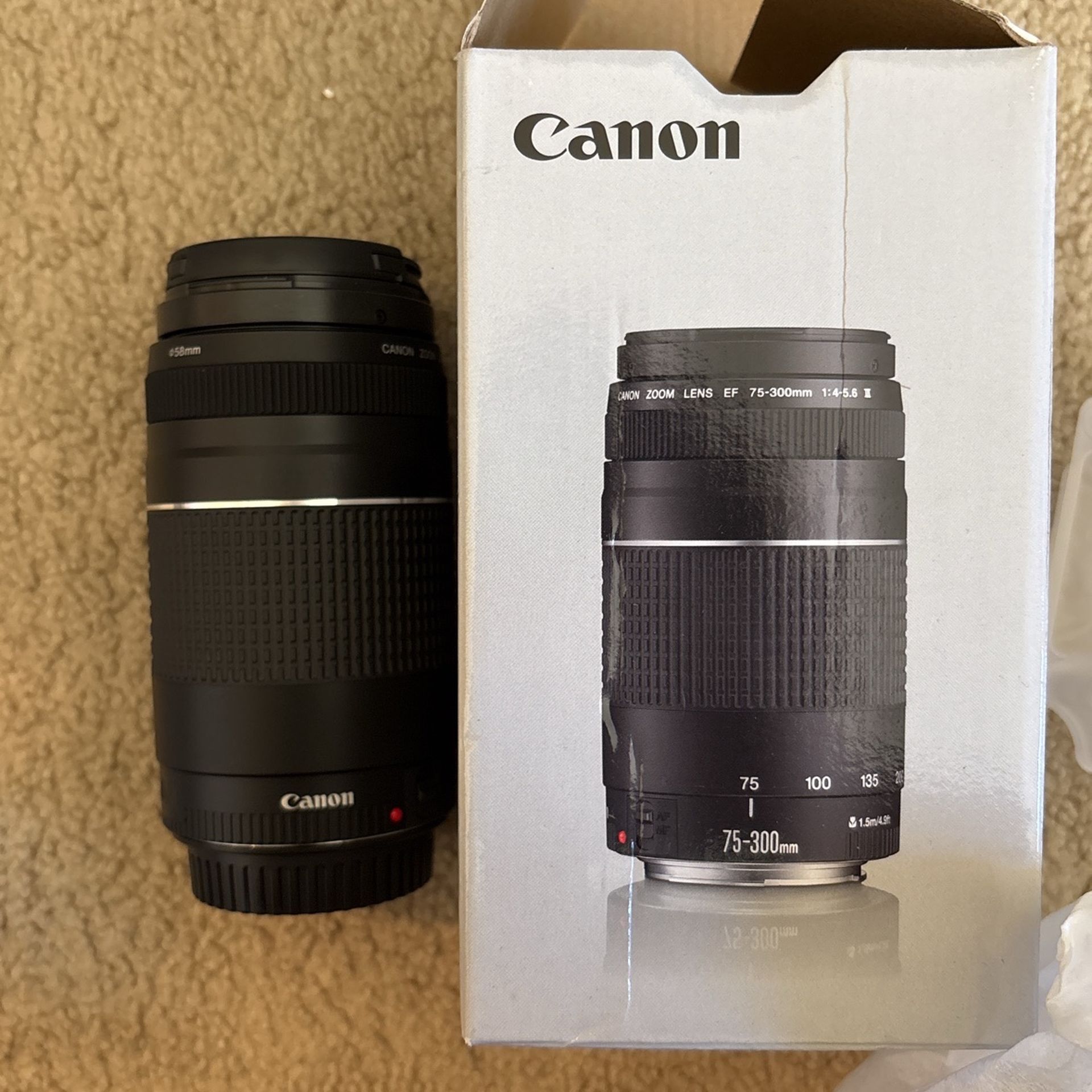 Canon EF Zoom 75-300mm — F/4-5.6