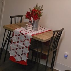 Dining Table With 2 Chairs