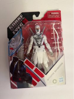 G.I Joe Snake Eyes Storm Shadow Action Figure