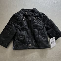 Urban Republic Moto Jacket For Baby Sz 6-9 Months