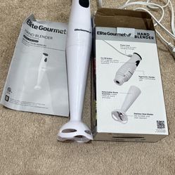 Elite Gourmet Hand Blender New 