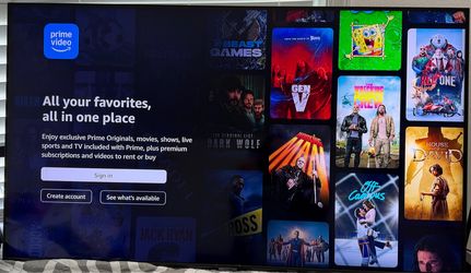 55 inch Samsung Smart TV