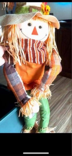 Fall Scarecrow Stuffed Doll Decoration