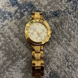 Gold, Coach Watch