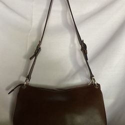 Beautiful Italian brown leather purse/bag