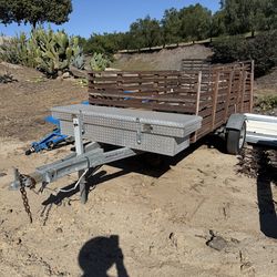 Trailer and rotor tiller for sale