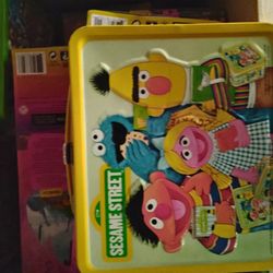 1970-80s Lunch Box Sesame Street 