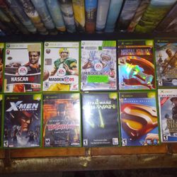 Xbox And Xbox 360 Games Used