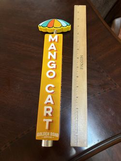 Mango Cart Beer Tap Handle