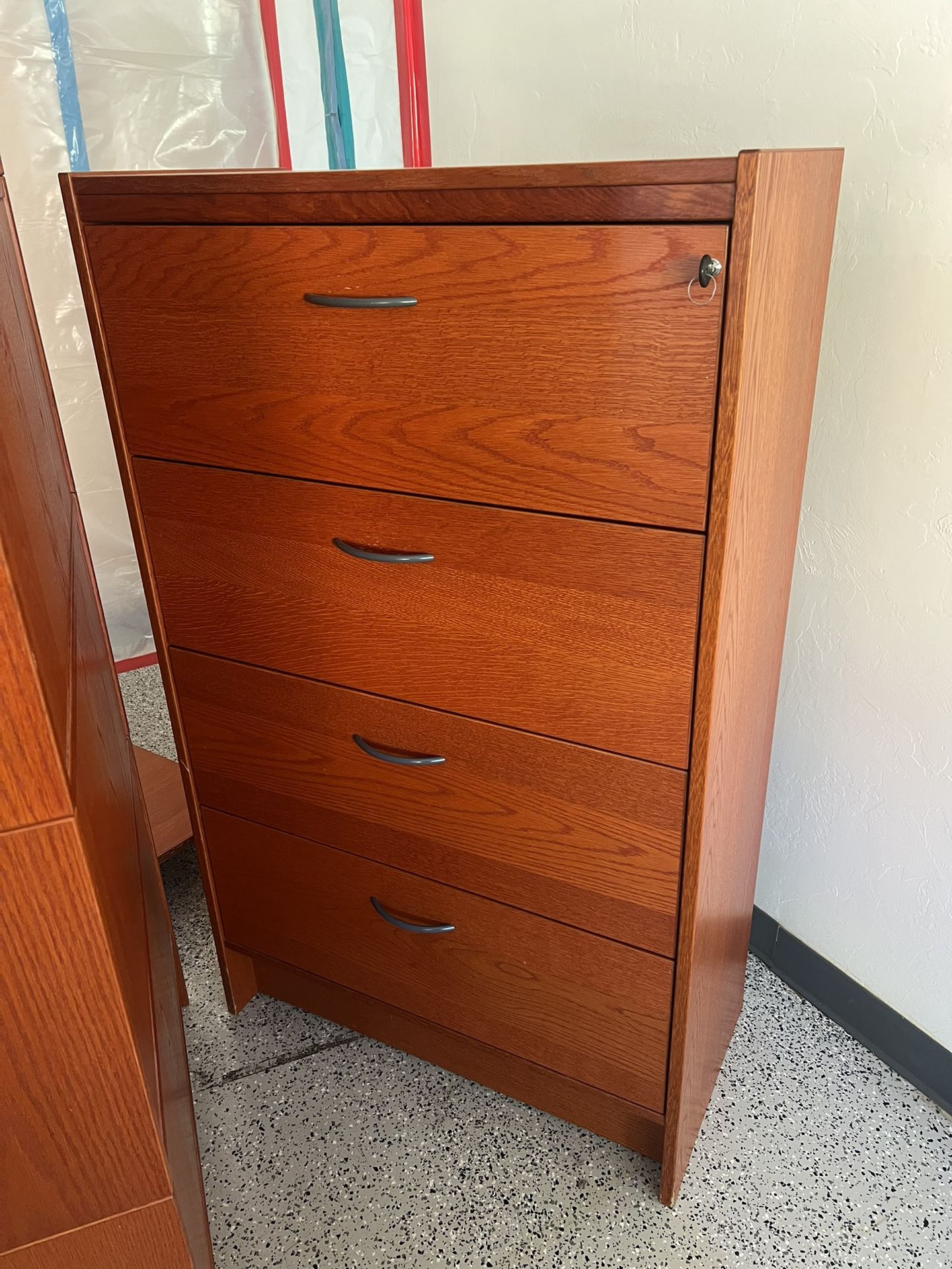 Solid Wood Office Furniture Set - $1