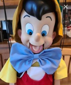 Vintage Disney Vintage Disney Classics Pinocchio Telco Animated Singing Marionette Motion-ette