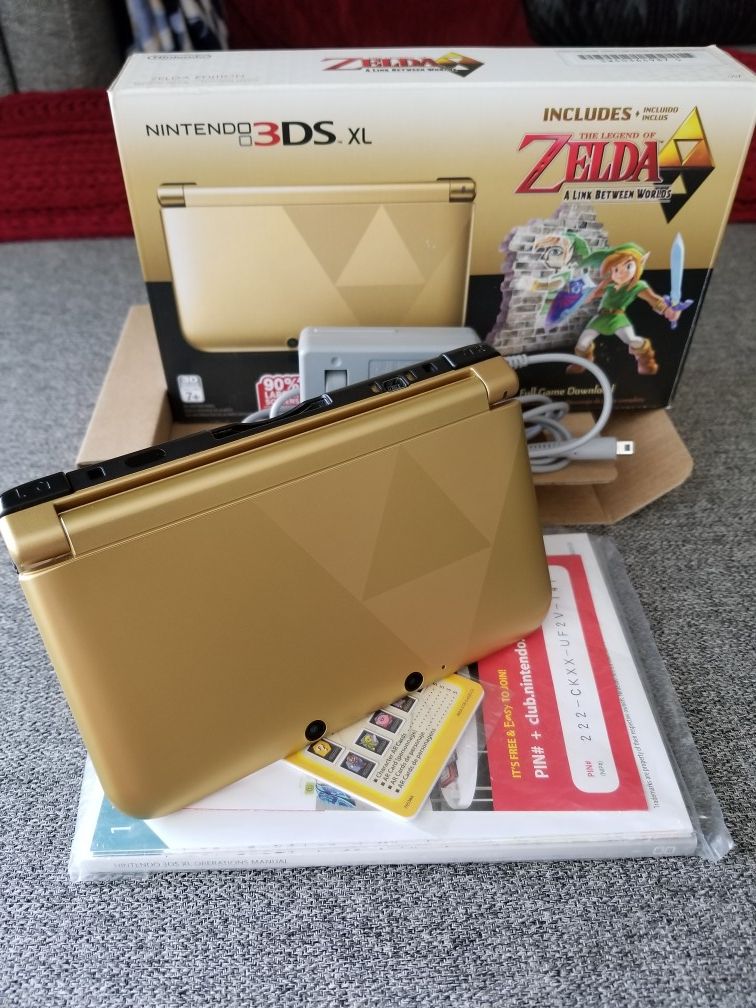 Nintendo 3ds xl Zelda Gold Edition!