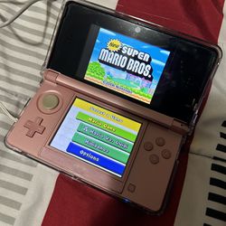 Nintendo 3ds Pink