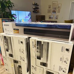 Sony (HT-A5000) 5.1.2ch Premium Dolby Atmos Soundbar System – 450W | 4K HDR | 360 Spatial Audio