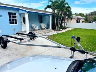 Galvanized 19ft trailer OBO
