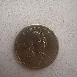 2009D Native American Sacagawea Dollar (Edge Lettering) | "Three Sisters"