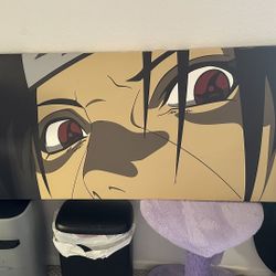 Canvas style Itachi printout 