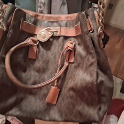 Michael Kors Hope Tote Bag - Brown, Large