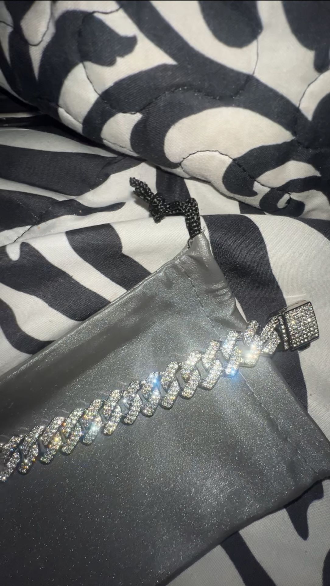 moisinite bracelet
