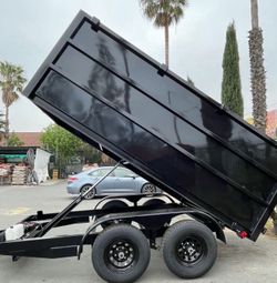 Smooth dump trailer