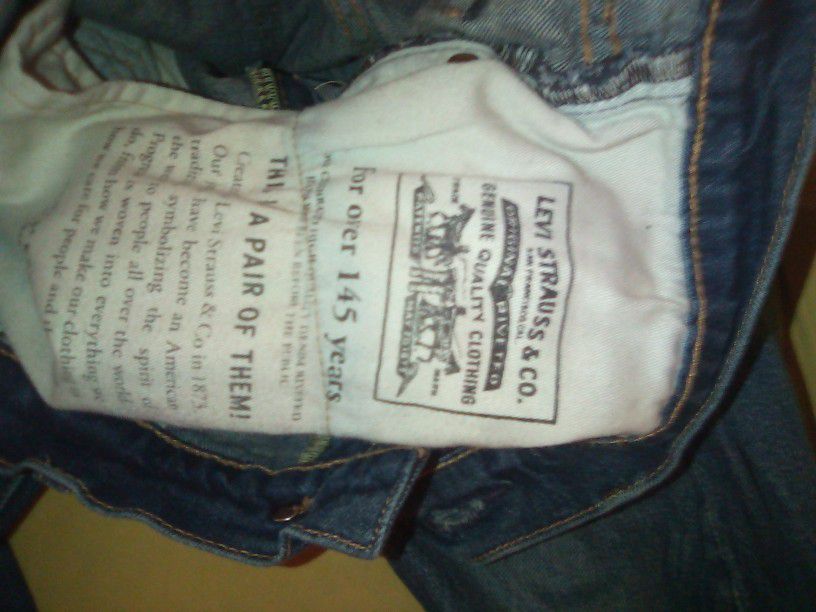 Levi Red Line Authenticens Jeans