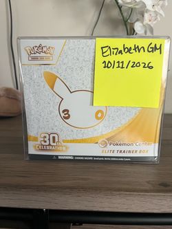 Pokemon TCG 30th Celebrations Elite Trainer Box (Pokemon Center)