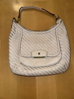 Coach Kristin Woven Hobo Bag