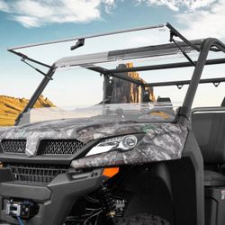 CFMoto UForce 1000 2-in-1 Flip Windshield by Kemimoto