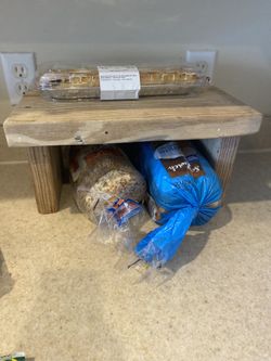 Handmade -wood Bread Box