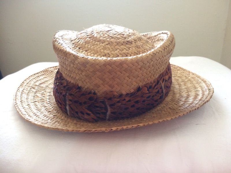 Vintage Lauhala Hat