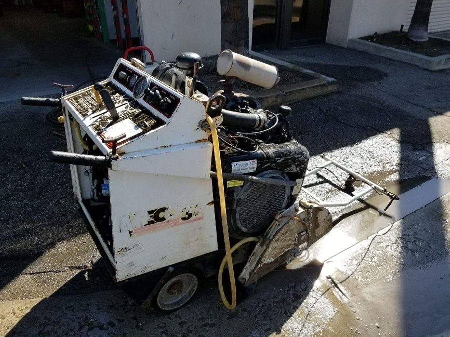 Meco 35 concrete sale saw