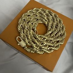 14k Gold Rope Chain 