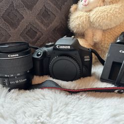 Canon EOS 2000D / Rebel T7 24.1MP DSLR Camera with EF-S 18-55mm Lens