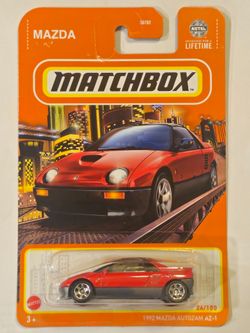MATCHBOX # 24 OF 100 . 1992 MAZDA AUTOZAM (AZ-1) .
