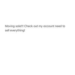 Selling Everything 