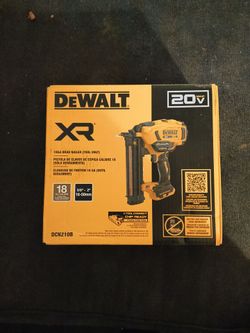 DeWalt XR 18ga brad nailer