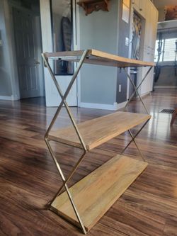 Wood shelf