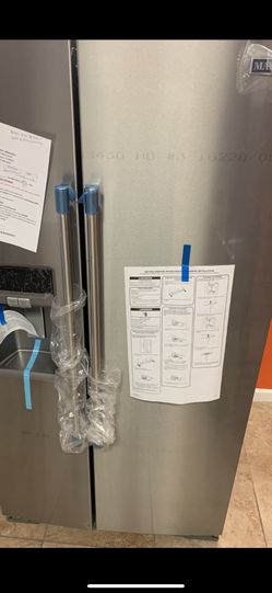 Maytag stainless steel fridge