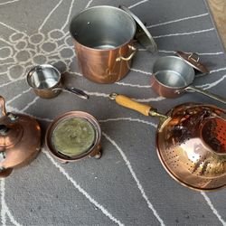Copper Clad Cookware Set