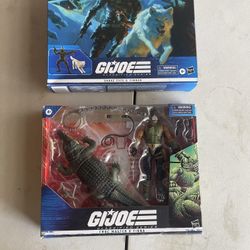 Snake Eyes And Timber 52 & Croc Master And Fiona Open Box