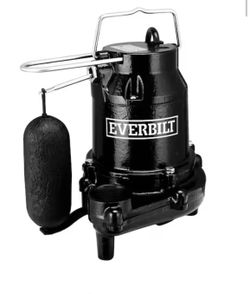 New Everbilt Cast Iron Pro Sump Pump 1/2 HP