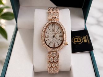 Elegant BIBI Luxury Women rose gold watch
