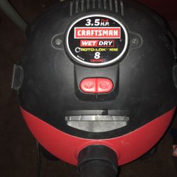 Craftsman Wet Dry Vac 3.5 Hp 8 Gallon 
